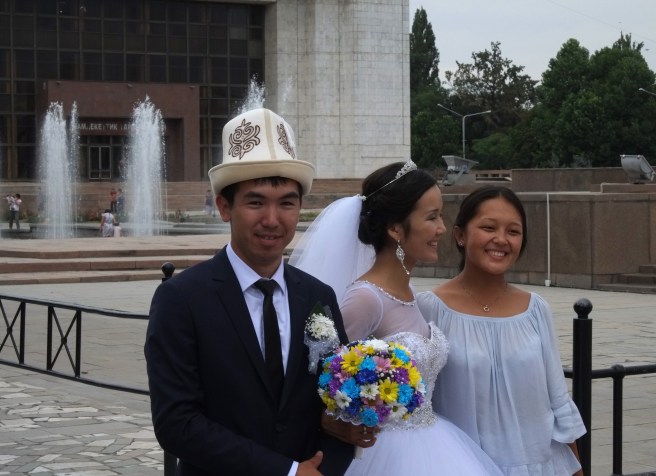 Kyrgyz wedding in Bishkek