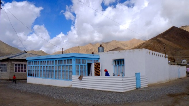 A typical townhouse in the Pamirs
