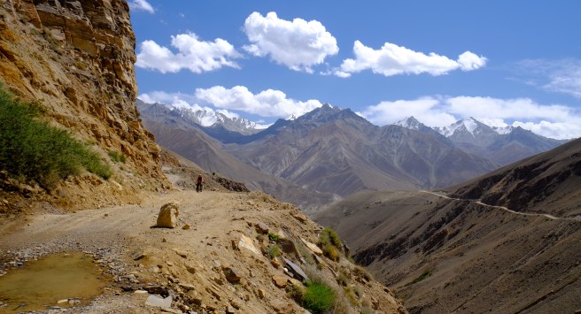 Roads looking scarier on the photo than in reality