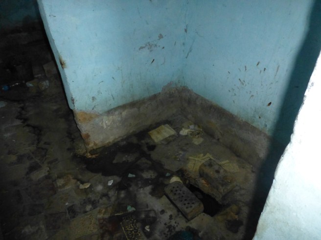 And the filthy outside toilet at the same hotel