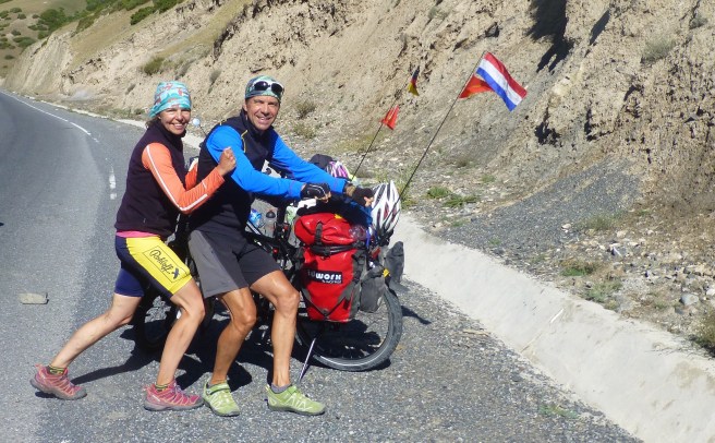 Our first 1000 kilometers cycled