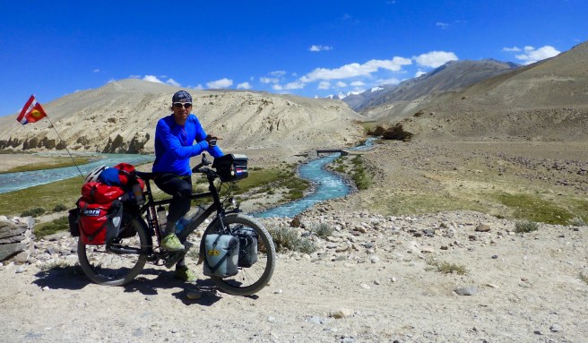 "To my left is Afghanistan"