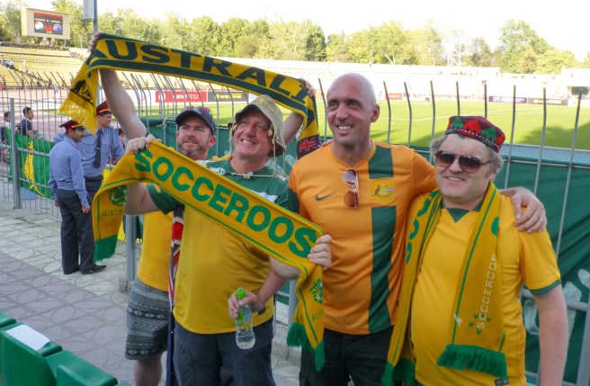 Our new Aussie friends