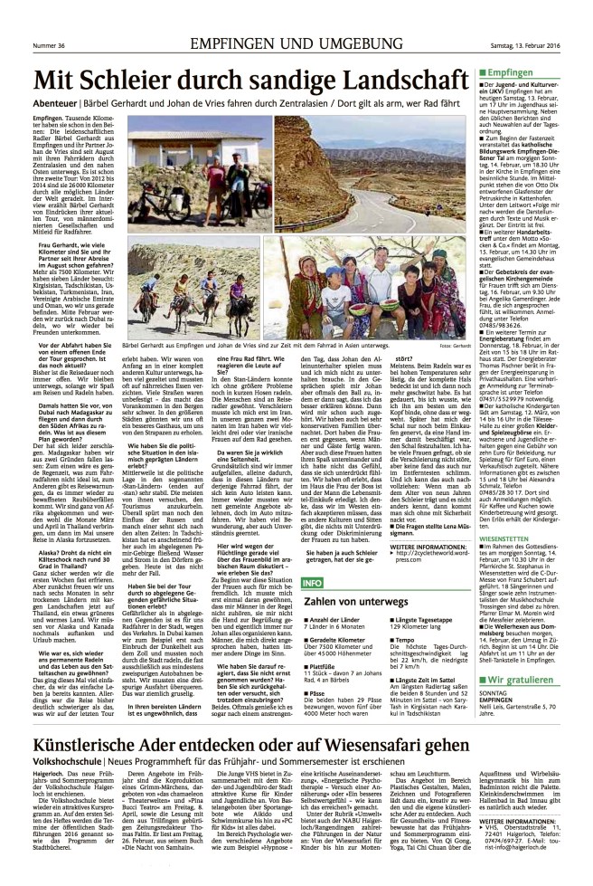 20160213_Schwarzwälder Bote_Cycletheworld