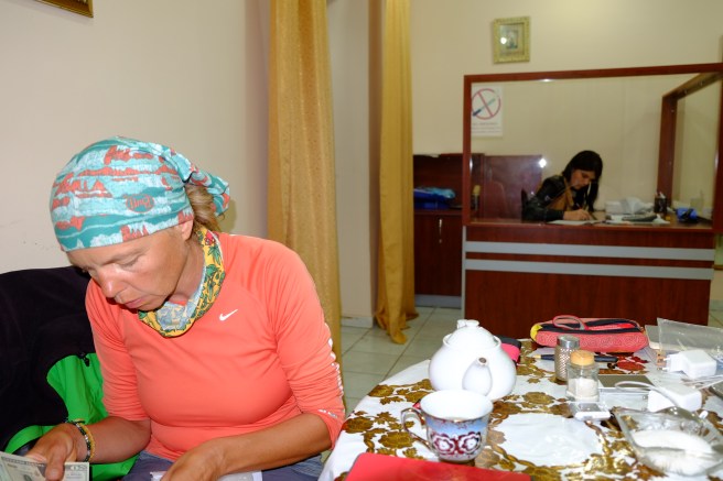 Killing time before the train leaves