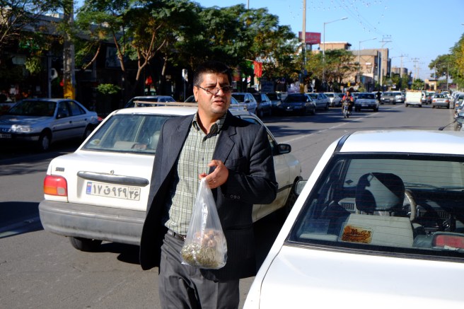 ...and reporter 2, the English teacher, asking all the questions. 