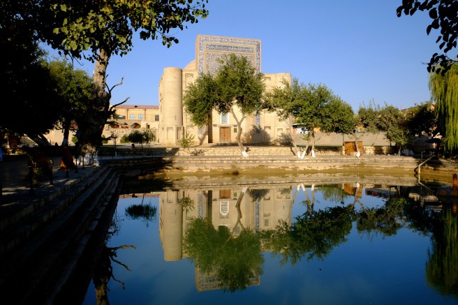 A beautiful and - in the early morning only - peaceful square