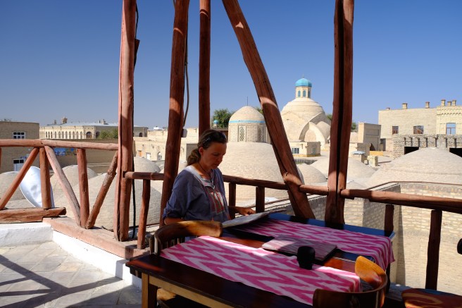 A restaurant with a view