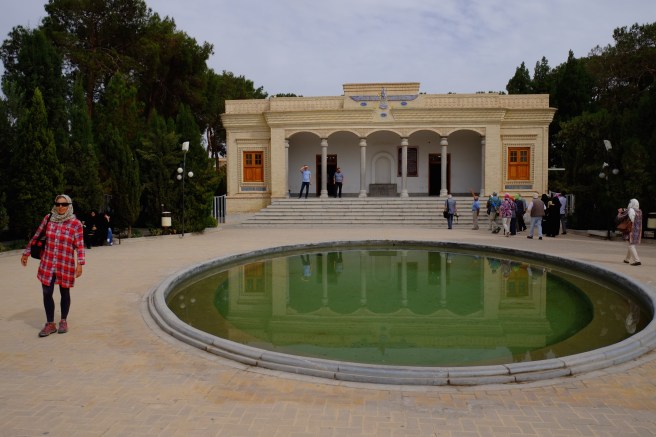 At the Zoroastrian Fire Temple where it is believed that a flame has been burning for over 1,500 years