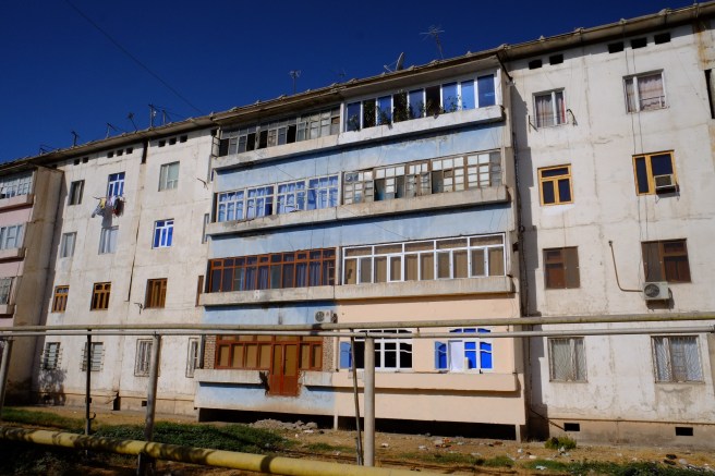 Beautiful remainder of the Soviet architecture