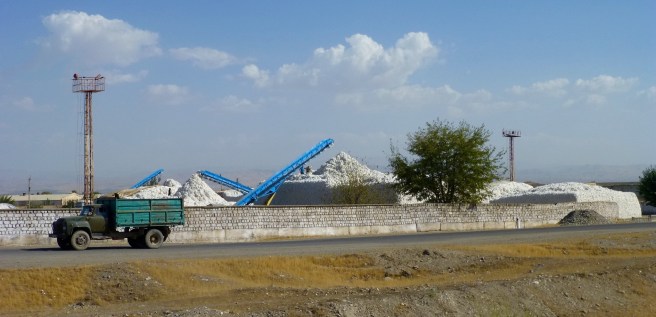 The cotton harvest has begun