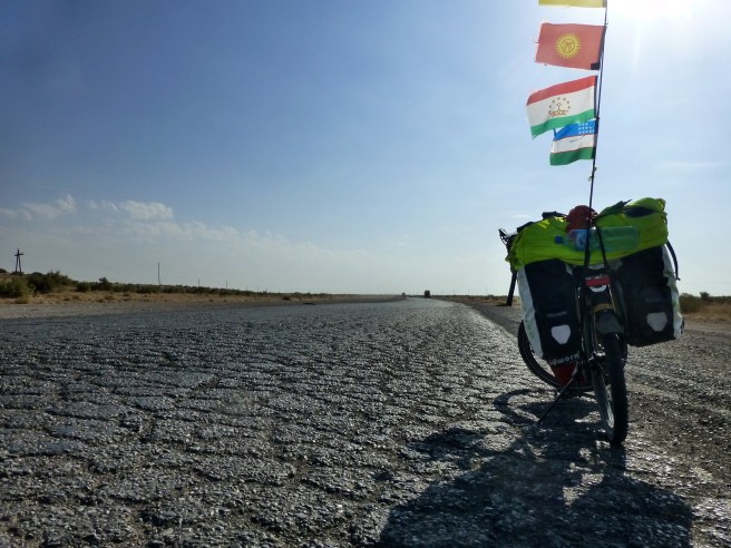 Tough surface to cycle on