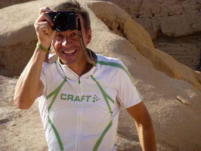 Johan successfully hiding his new and far too short haircut. In fact, I wasn't allowed to take his picture for the coming three weeks!!!