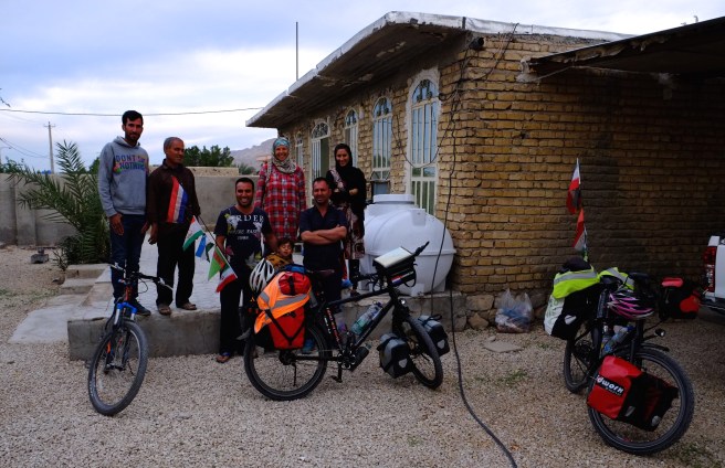 The first family we stayed with 