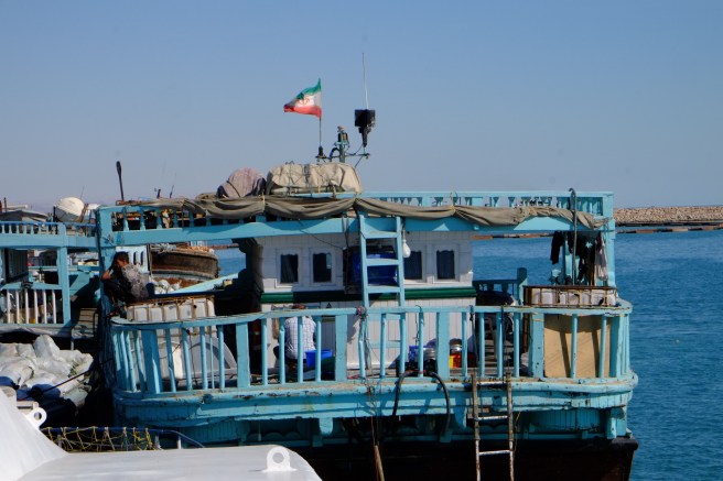 At the harbor - and no, this is not our ferry