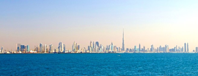 Impressive first vista of Dubai 