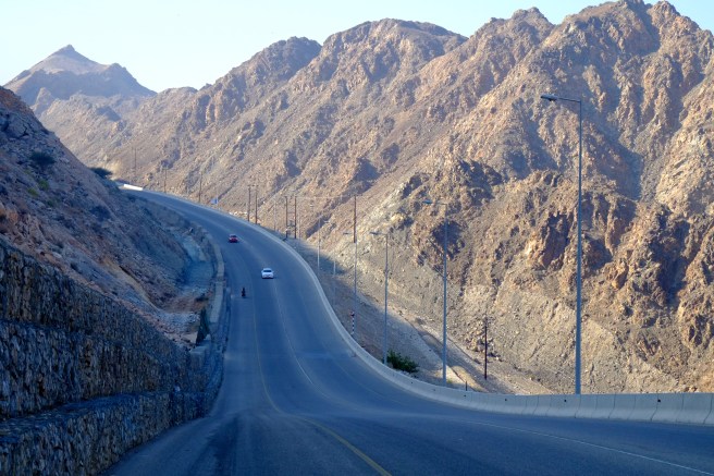 Just one of the very steep gradients