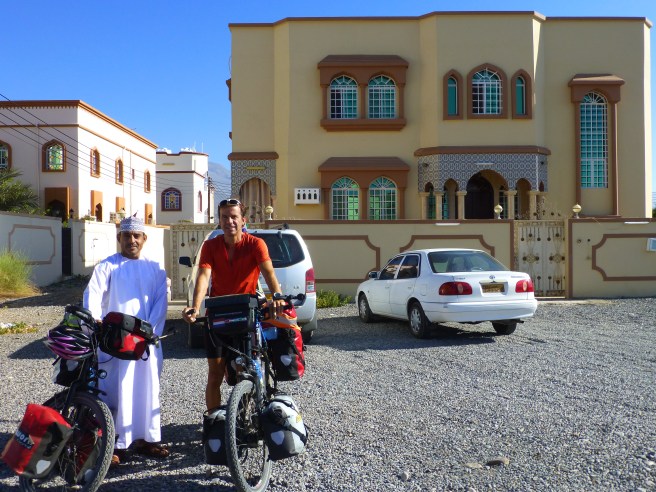 With our host in Al Hamra