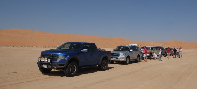 Getting ready to rock and roll... deflating tires