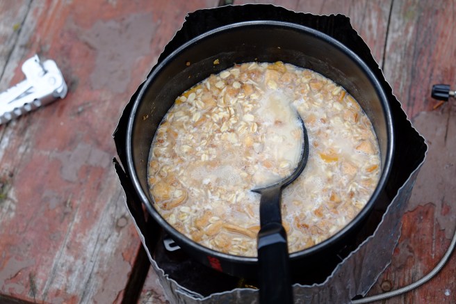 ...with some porridge.